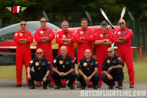 Royal Jordanian Falcons 2025 Photoshoot Royal Jordanian Falcons 2025